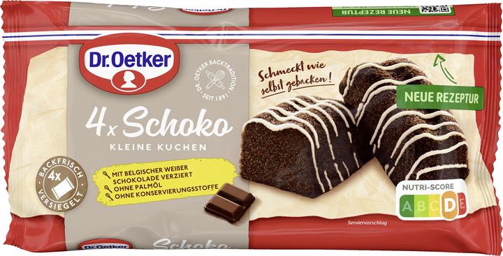 Immagine prodotto Dr. Oetker Piccole torte al cioccolato (4 pz., 140 g)