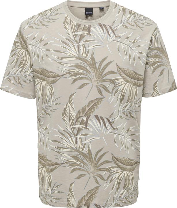 Produktbild Only & Sons Onskash Reg Leaf Aop Ss Tee (XS)