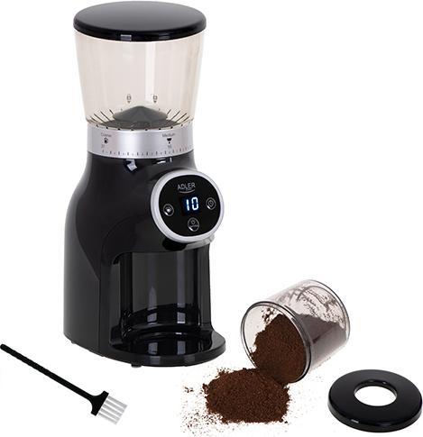 Image du produit Adler AD 4450 Broyeur à café Burr, Noir (Prise UE)