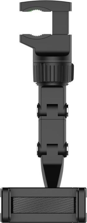 Actual product image Hurtel Adjustable car rearview mirror holder for smartphone black