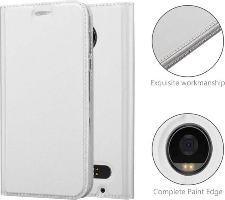 Actual product image Cadorabo Book Classy Style Cover (Motorola Moto Z2)