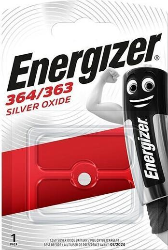 Produktbild Energizer Silberoxid Knopfzelle, SR60/364/363, 1,55 V/20 mAh (1 Stk., SR60, 20 mAh)
