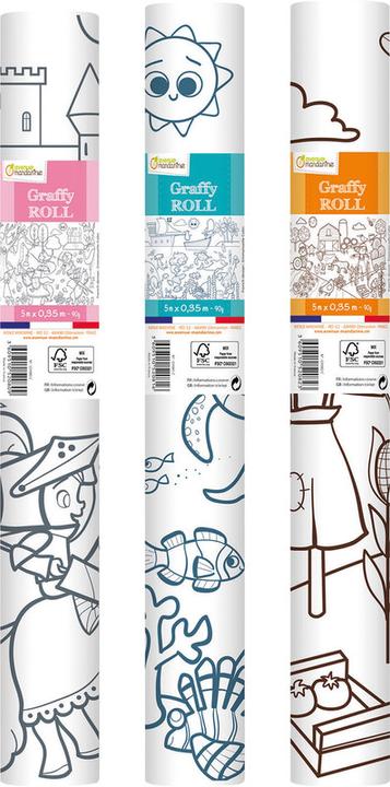 Image du produit Avenue Mandarine Graffy Roll, Princesse&Chevalier