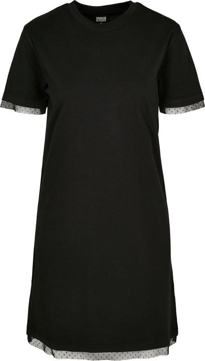Urban Classics Ladies Boxy Lace Hem Tee Dress