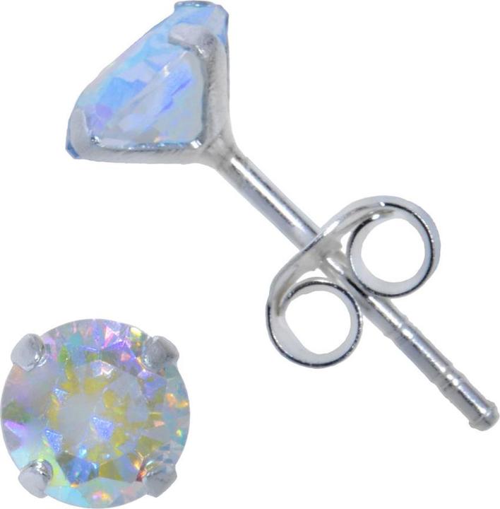 Bijouteria Ohrstecker (Zirkonia, Silber 925)