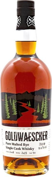 Produktbild Goldwaescher 2018 Single Cask #41 (Rye Whisky)