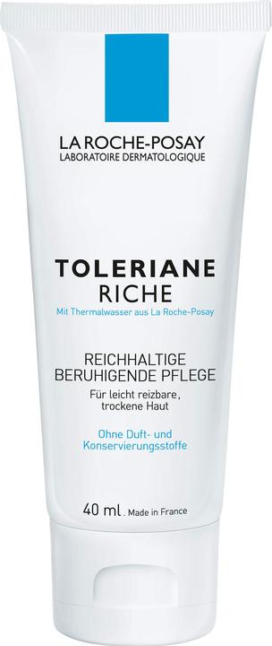 Image du produit La Roche Posay Toleriane Riche Crème Protectrice Apaisante (40 ml, Crème 24h)