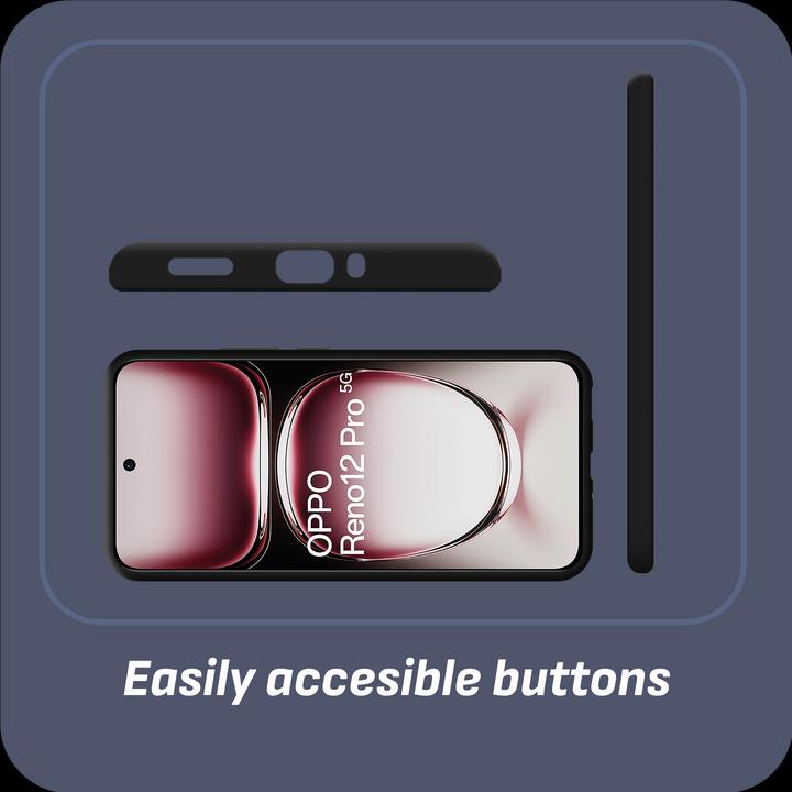 Actual product image Cazy Soft TPU protective cover (Oppo Reno12)