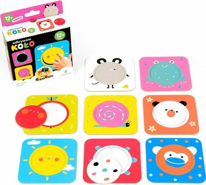 Actual product image Czuczu 5902983490654 puzzle Dissection puzzle 2 pc(s) Shapes (2 pieces)