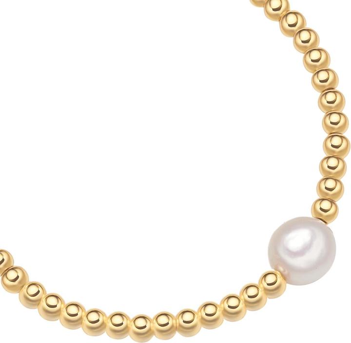 Immagine prodotto Yokoamii Bracciale da donna con perle in lega di metallo - 36466 (21 cm, Lega metallica)