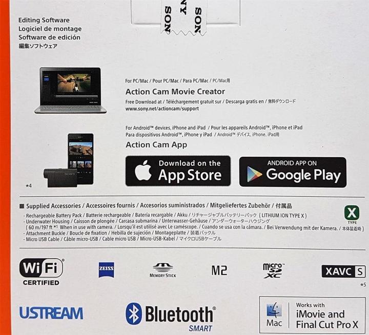 Image du produit Sony Hdr-As50 (60p, WiFi)