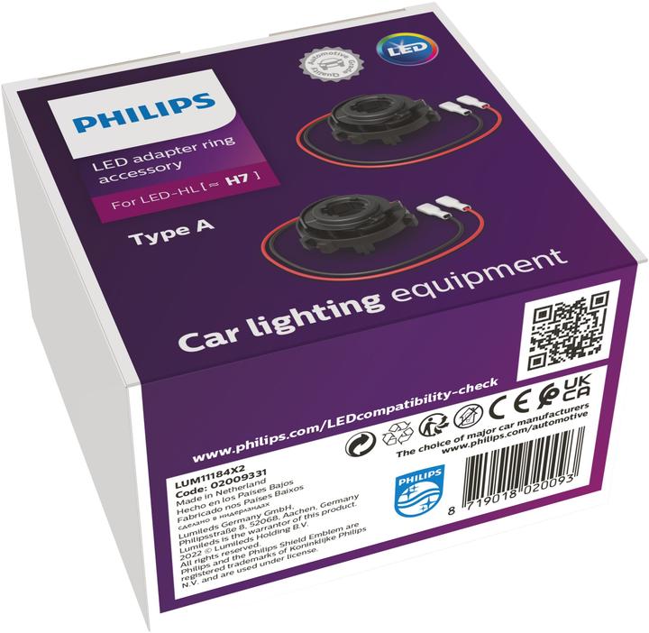 Actual product image Philips Car lamp holder 11184X2 Socket PX26d Type (car bulb) H7 (H7)