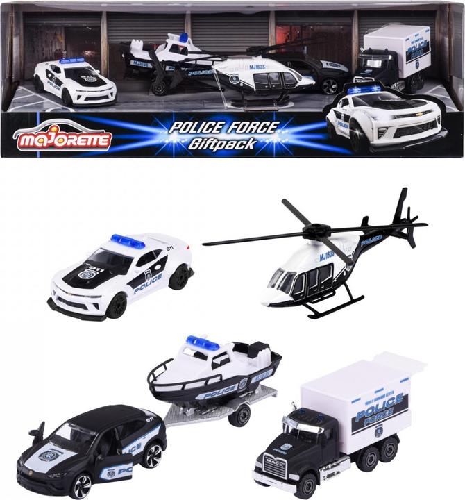 Produktbild Majorette Police Force 4 Pieces Giftpack