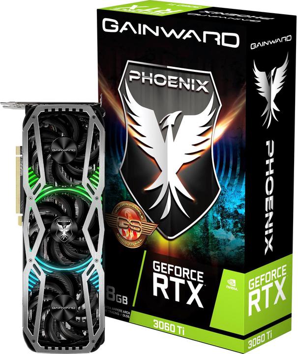 Immagine prodotto Gainward Scheda grafica GeForce RTX3060 Ti Phoenix GS 8 GB (8 GB)