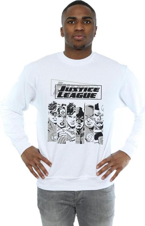 Produktbild Justice League Stripes Sweatshirt (M)