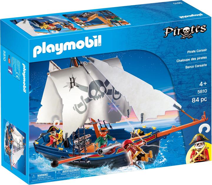 Image du produit Playmobil Voilier corsaire (5810, Playmobil Pirates)