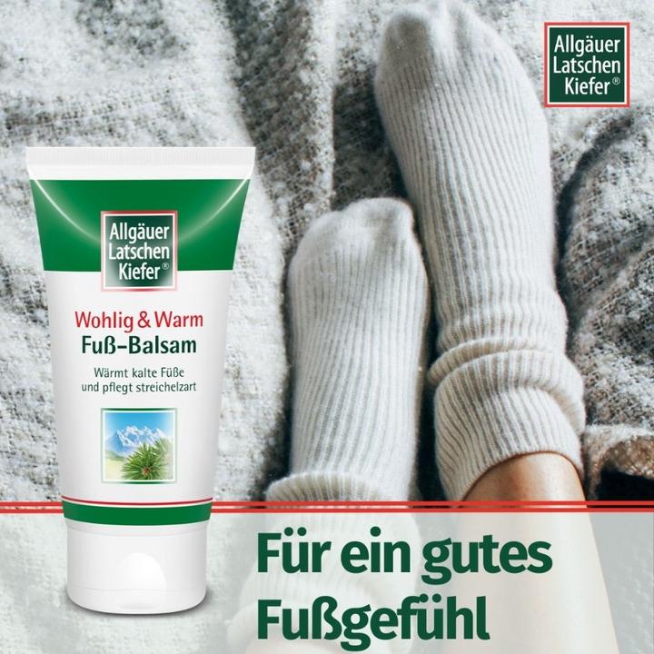 Actual product image Allgäuer Foot balm soothing&warm (Foot cream & foot gel, 75 ml)