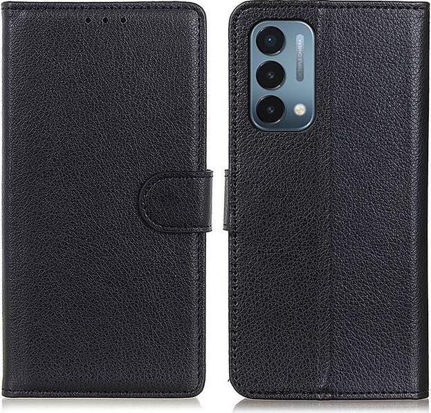 Productafbeelding MU Classic Litchi Leren Boekomslag Serie (OnePlus Noord N200 5G)