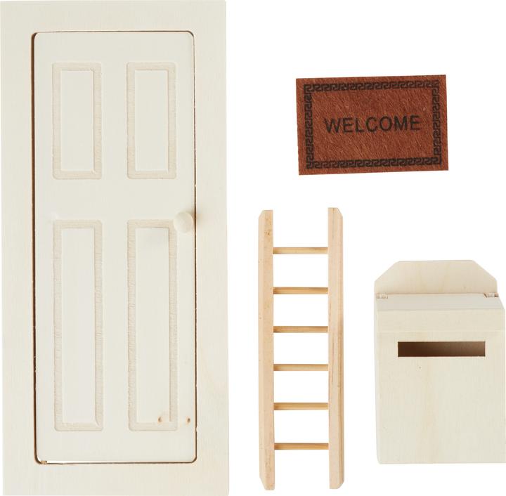 Immagine prodotto Hobby Fun Set di porte per Babbo Natale segreto "Welcome", 4 pezzi.