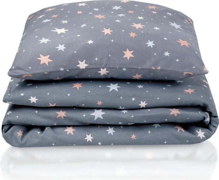 Image du produit Julius Zöllner Jersey linge de lit - 80/80+35/40 - Shiny Stars
