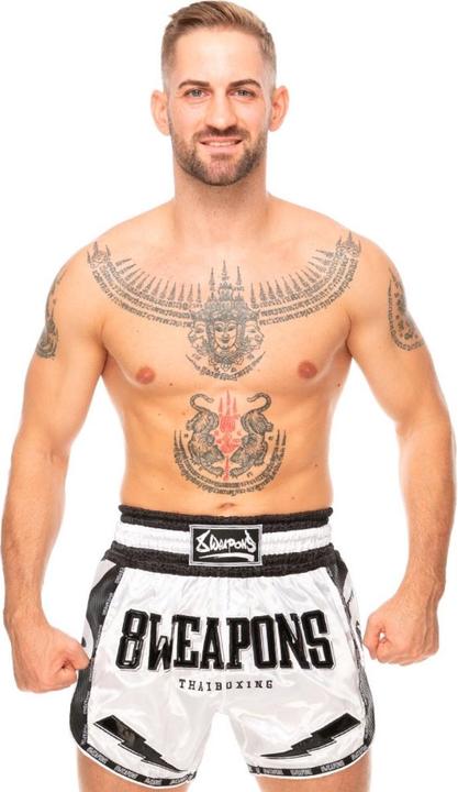 Produktbild 8Weapons 8 WEAPONS Muay Thai Shorts Carbon Snow Night (XL)