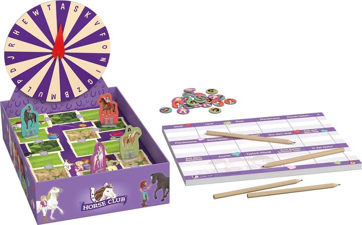Produktbild Schmidt Spiele Schleich, Horse Club, Stadt, Land, Fluss® 40649 (Deutsch)