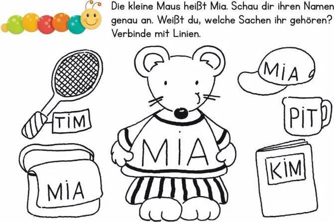 Image du produit Apprendre la chenille - Premières lettres (Allemand)