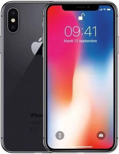 Image du produit Re!commerce iPhone X (64 Go, Gris sidéral, 5.80", 12 Mpx, SIM simple, B / Très bon)