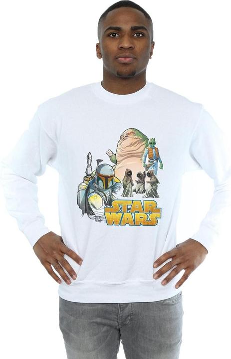 Immagine prodotto Star Wars Vintage Montage Felpa Uomo (XXL)