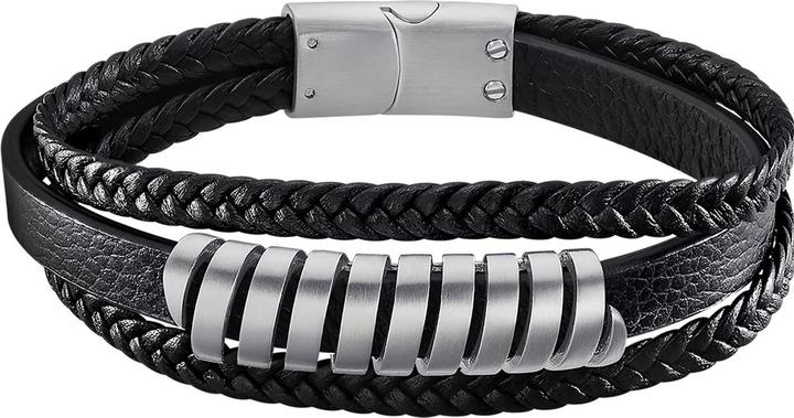 Image du produit Lotus Style - Bracelet en cuir pour homme Urban Man LS2208-2 / 1 (22 cm, Cuir, Acier inoxydable)