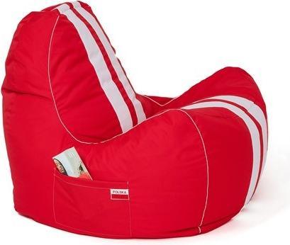 Immagine prodotto Go Gift Borsa pouf Ferrari rosso e bianco XXL 140 x 100 cm Sako
