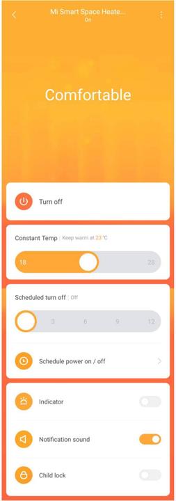 Productafbeelding Xiaomi MI Smart Heater 2200W Convectieverwarming (2200 W)