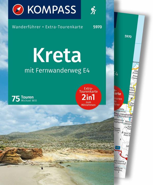 Produktbild KV WF 5970 Kreta mitWeitwanderweg E4 (Deutsch, Michael Will, 2024)