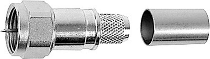 Produktbild Telegärtner F-Steckverbinder Stecker, gerade 75 Ohm J01600A0009 1 St. (Antennenkabel)