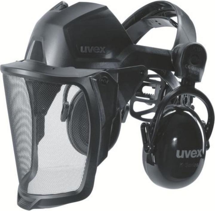 Uvex Safety 9790215 Netzvisier Schwarz