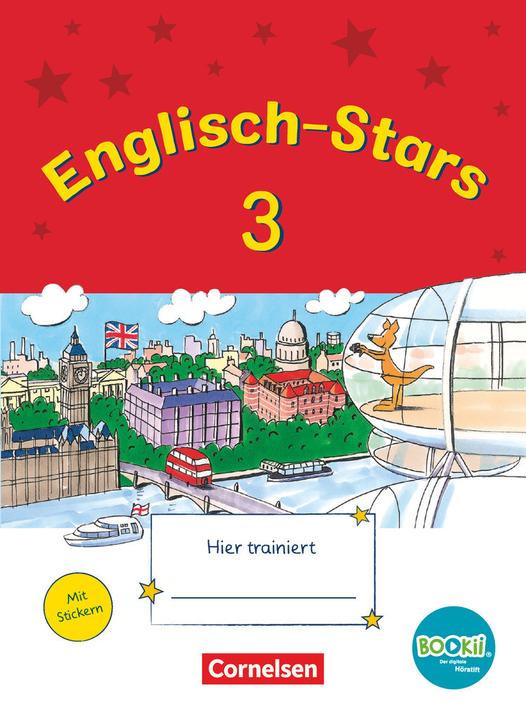 Actual product image English stars 3rd grade. TING edition. Exercise book with solutions (English, Barbara Gleich, Irene Reindl, Katrin Schmidt, Britta Schöpe, 2013)