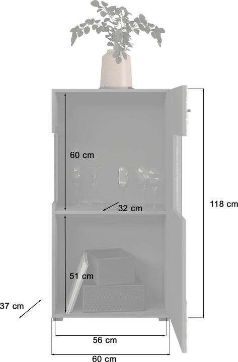 Image du produit Xonox Home Freno (60 x 37 x 117 cm)