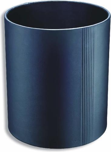 Actual product image Läufer La Linea leather wastepaper basket black (13 l)