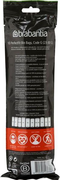 Productafbeelding Brabantia PerfectFit Tassen (10 x, 30 l)