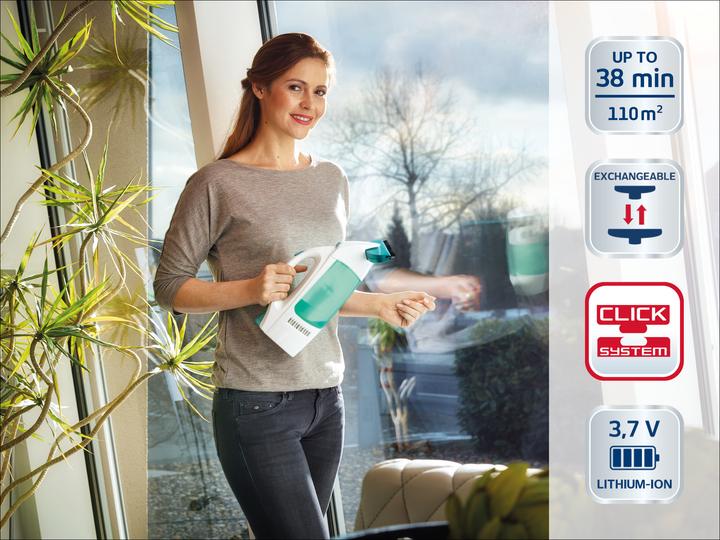 Produktbild Leifheit Set Fenstersauger Dry & Clean mit Stiel, Einwascher, schmaler Saugdüse