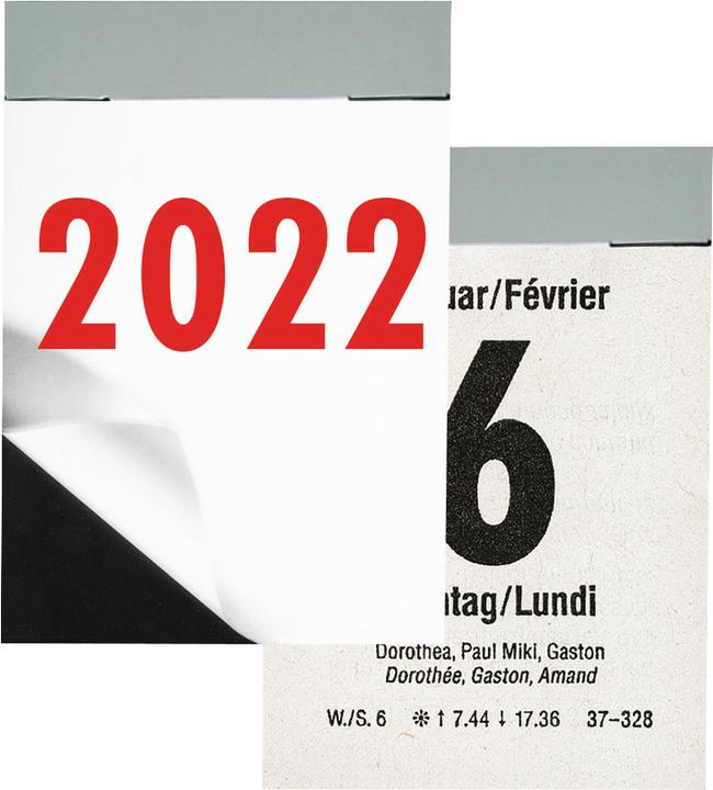 Image du produit Biella Calendrier détachable (A7, Non contraignant, Allemand, Français)