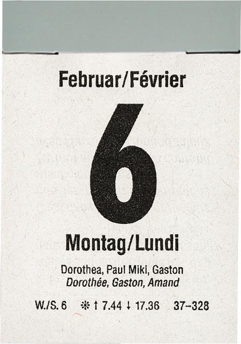 Image du produit Biella Calendrier détachable (A7, Non contraignant, Allemand, Français)