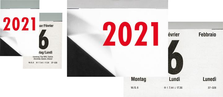 Image du produit Biella Calendrier détachable (A7, Non contraignant, Allemand, Français)