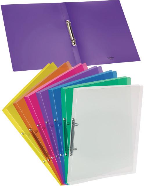 Image du produit Kolma Classeur à anneaux Easy A4 soft 2 anneaux hauteur de remplissage 1 cm violet (A4, 21 mm, 1 pièce(s))