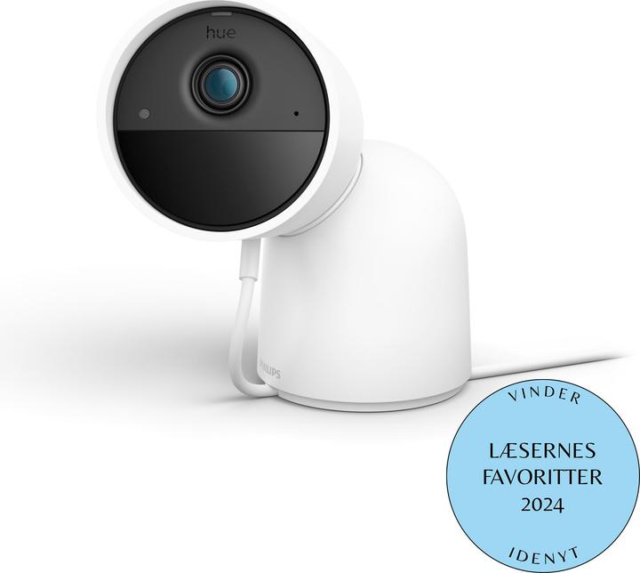 Actual product image Philips Hue Secure Wired Camera with Stand (1920 x 1080 Pixels)