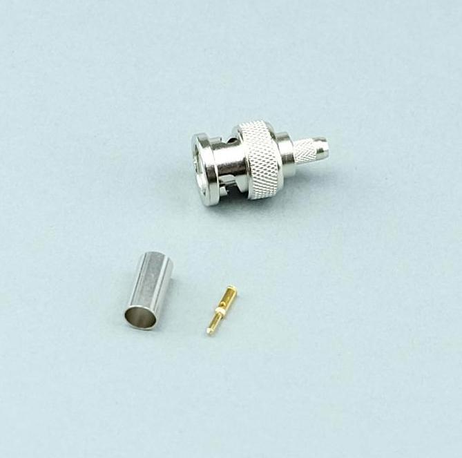 Produktbild Telegärtner BNC-Kabelstecker Crimp G05 50 Ohm, crimp/crimp, Professional, A0205, G05 (RG-223/U), UG-1786/U