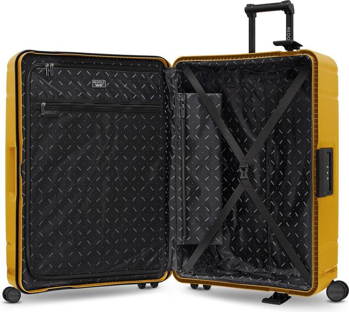 Actual product image Redolz Essentials 15 4-wheel trolley 75 cm with three-point fastening (100 l, XL (from 140l))