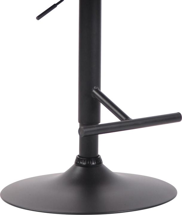 Actual product image Swisshandel24 Barstool London V2 Fabric black taupe