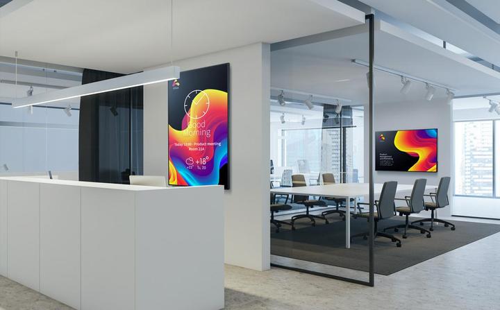 Produktbild NEC Sharp Multisync ME982 98" UHD 18/7 450cd 25% Haze SoC (3840 x 2160 Pixel, 98")