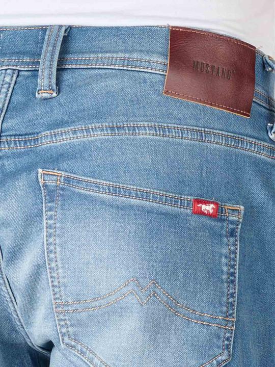 Actual product image Mustang Oregon Tapered Jeans Medium Blue Used (W36/L32)